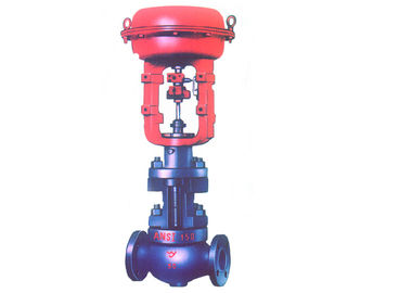 吴忠仪表HCBW笼式双座调节阀（红蓝） 可装配Fisher DVC6200 DVC2000 数字阀门定位器和Fisher 67CFR 67DFR 过滤减压阀